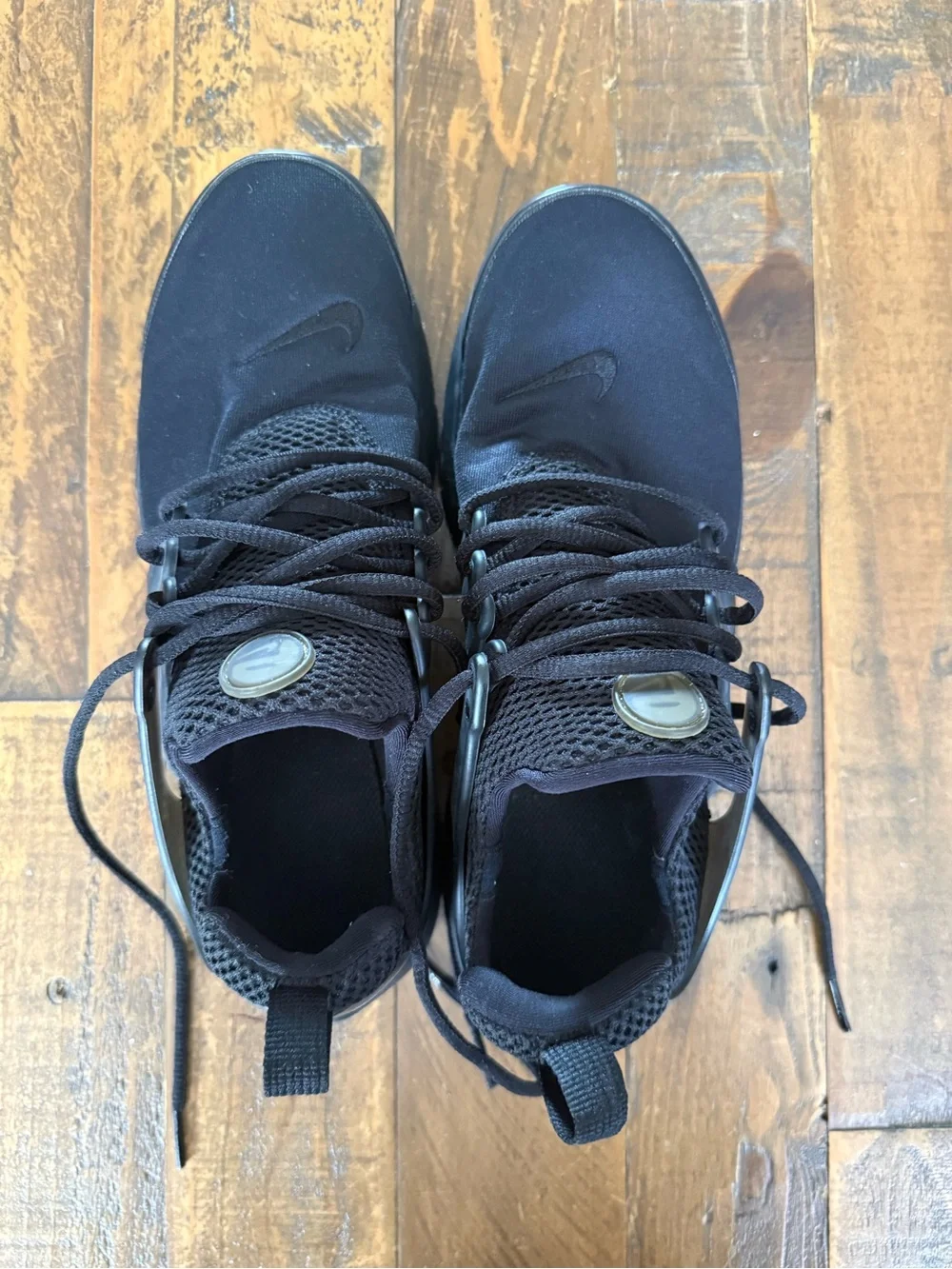 Nike Air Presto Triple Black Running Shoes Youth 7Y / Women 8.5
